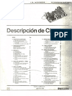 Manual de Servicio TV Phillips Cromatica 1984