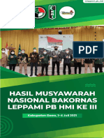 Hasil Munas Leppami PB Hmi Ke III Tahun 2021 Kab. Gowa