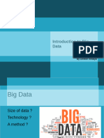 1 Introduction To Big Data