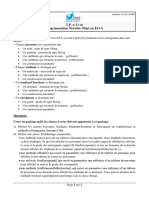 T.P. N°11 en Programmation Orientée Objet en JAVA: Institut Supérieur D'informatique