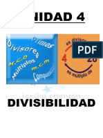 Unidad 4. Divisibilidad