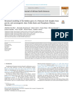 Structural Modeling of The Hidden Parts of A Paleozoic Belt