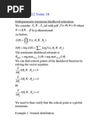 Statistics 512 Notes 18