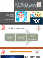 Resiliencia, Técnicas de Auto Cuido e Inteligencia Emocional