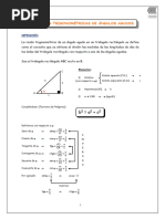 Razones Trigonometricas de Triangulos Rectangulos