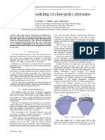 Numerical Modeling of Claw Poles Alterna