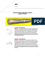 Agitator Shaft Deflection