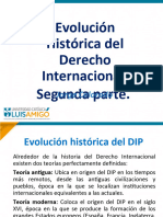 Evolución Histórica Del Derecho Internacional. Segunda Parte