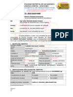 Informe #109 - Ejh Conformidad Operador de Volquete