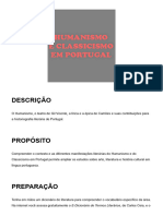 Humanismo e Classicismo em Portugal