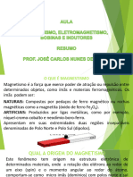 Aula Resumo - Magnetismo e Eletromagnetismo 2023