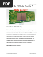 What Is The PCB Hole Density