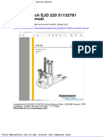 Jungheinrich Ejd 220 51132781 Service Manual