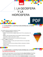 Geosfera e Hidrosfera