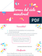 Alteraciones Del Ciclo Menstrual