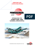 Cheiftain 1400 Rinser