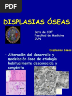 3 - Displasias Óseas