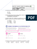 Guia 4 Razones y Proporciones