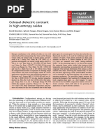 Bérardan Et Al. - 2016 - Colossal Dielectric Constant in High Entropy Oxide