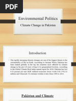 Climate Change in Pakistan