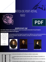 La Gramática de Port-Royal