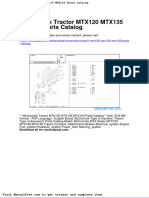 Mccormick Tractor Mtx120 Mtx135 Mtx150 Parts Catalog