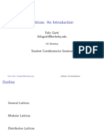 Lattices-An Introduction