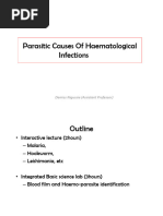 Parasitic Causes of Haematology