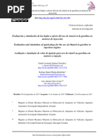 Evaluacion Y Simulacion de Las Bujias A Efecto Del Uso de Eta