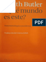 ¿Qué Mundo Es Este - Fenomenología y Pandemia - Judith Butler - 1, 2022 - Arcadia - 9788412542745 - Anna's Archive