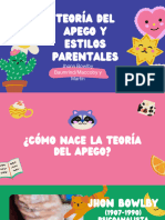 Presentación Taller Teoria Del Apego y Estilos Parentales