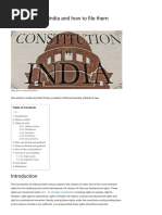 Writ Petitions in India and How To File Them - Ipleaders