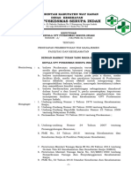 141.b SK PENETAPAN PROGRAM K3 YANG TERINTEGRASI DENGAN SK JENIS PEKATANAN KRITERIA 1.1.1