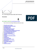 54+ Technology GD Topics 2023 (With Answers)