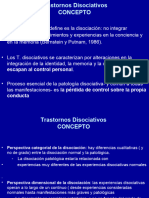 Trastornos Disociativos