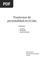 Trastornos de Personal Id Ad en El Cine