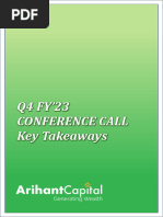 Q4fy23 Conference Call Ktas 13th June, 2023