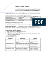 ABC System For Discussion