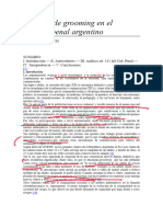 El Delito de Grooming en El Derecho Penal Argentino