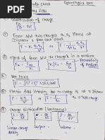 Formula Sheet Electric Charge and Field by Sykophysics Class 12