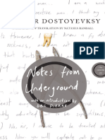 Notes From Underground - Dostoyevsky, Fyodor - 1864 - Canongate Books - Anna's Archive