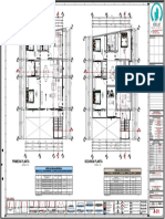 Primera Planta Segunda Planta: ESCALA 1-50 ESCALA 1-50