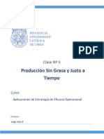 Clase 5. Producción Sin Grasa y Justo A Tiempo