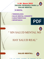 1) Salud Mental