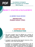 Project Anlysis PPT For MBA (2) - 1