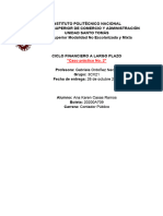 Caso Práctico No 2 Indicadores Financieros A Largo Plazo