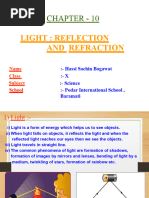 Light-Reflection and Refraction