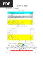 TRUST SETUP Instructions