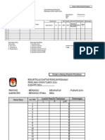 Model A-Daftar Pemilih Pindahan (DPTB)