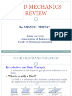 Fluid Mechanics Review